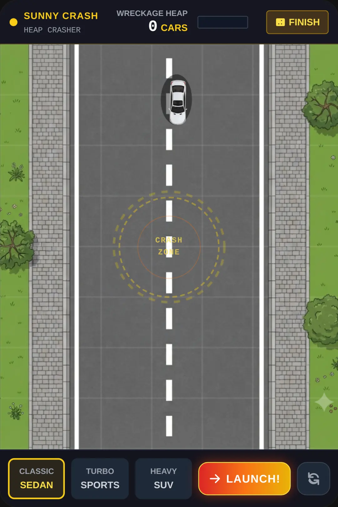 About crashing cars cover