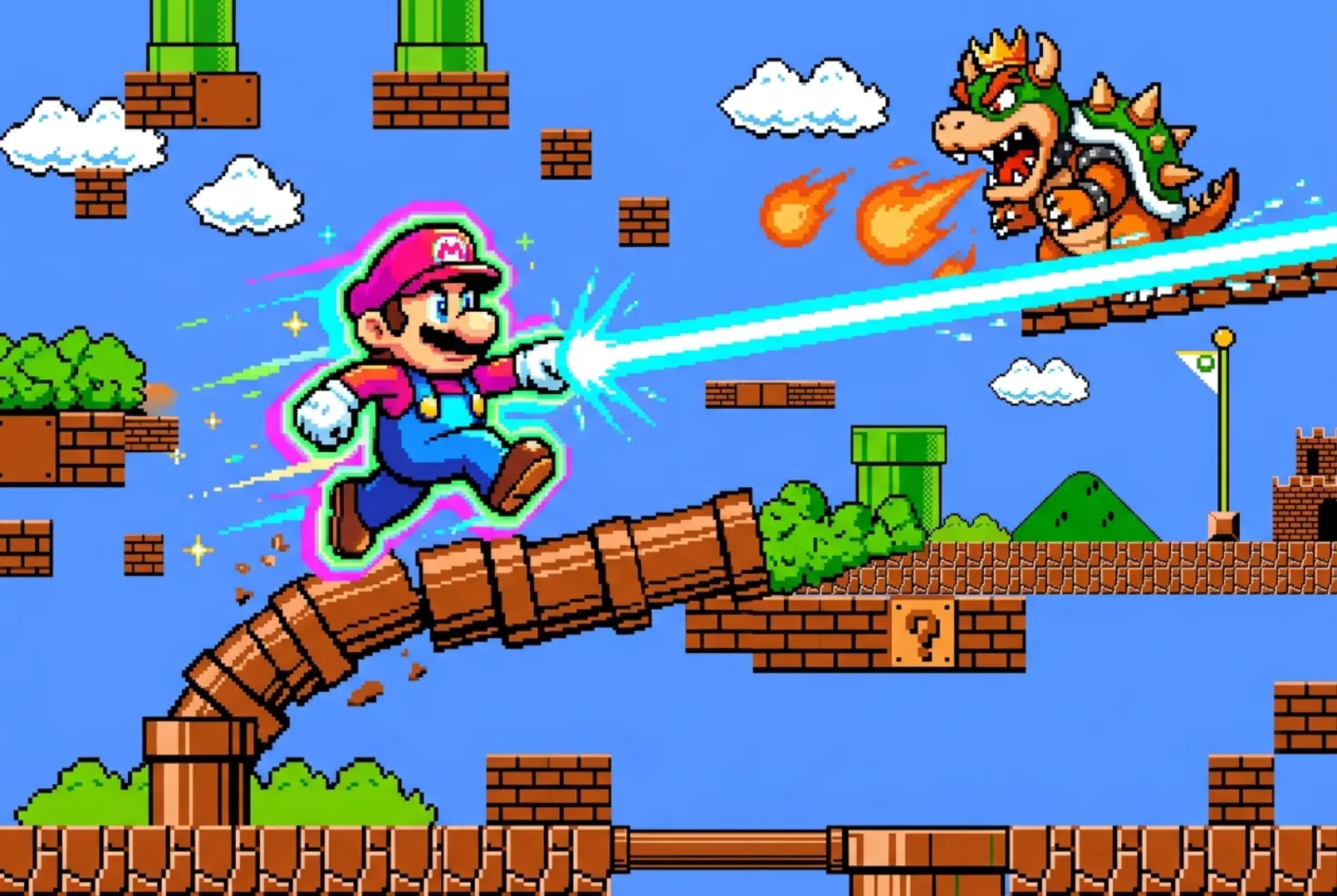 Retro Plumber Adventure