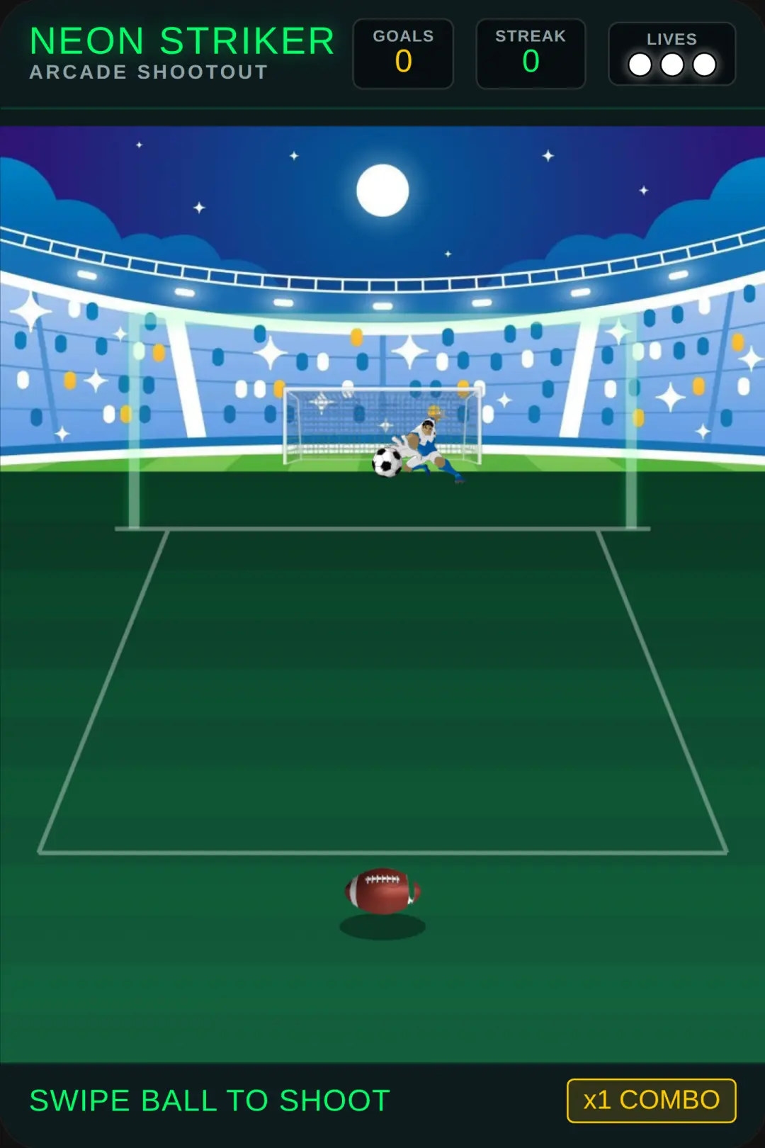 Neon Striker Football cover