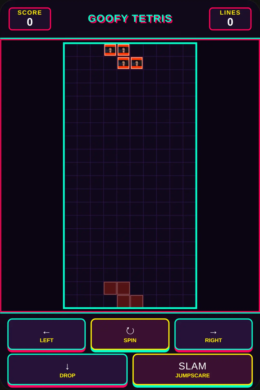 Goofy Meme Tetris cover