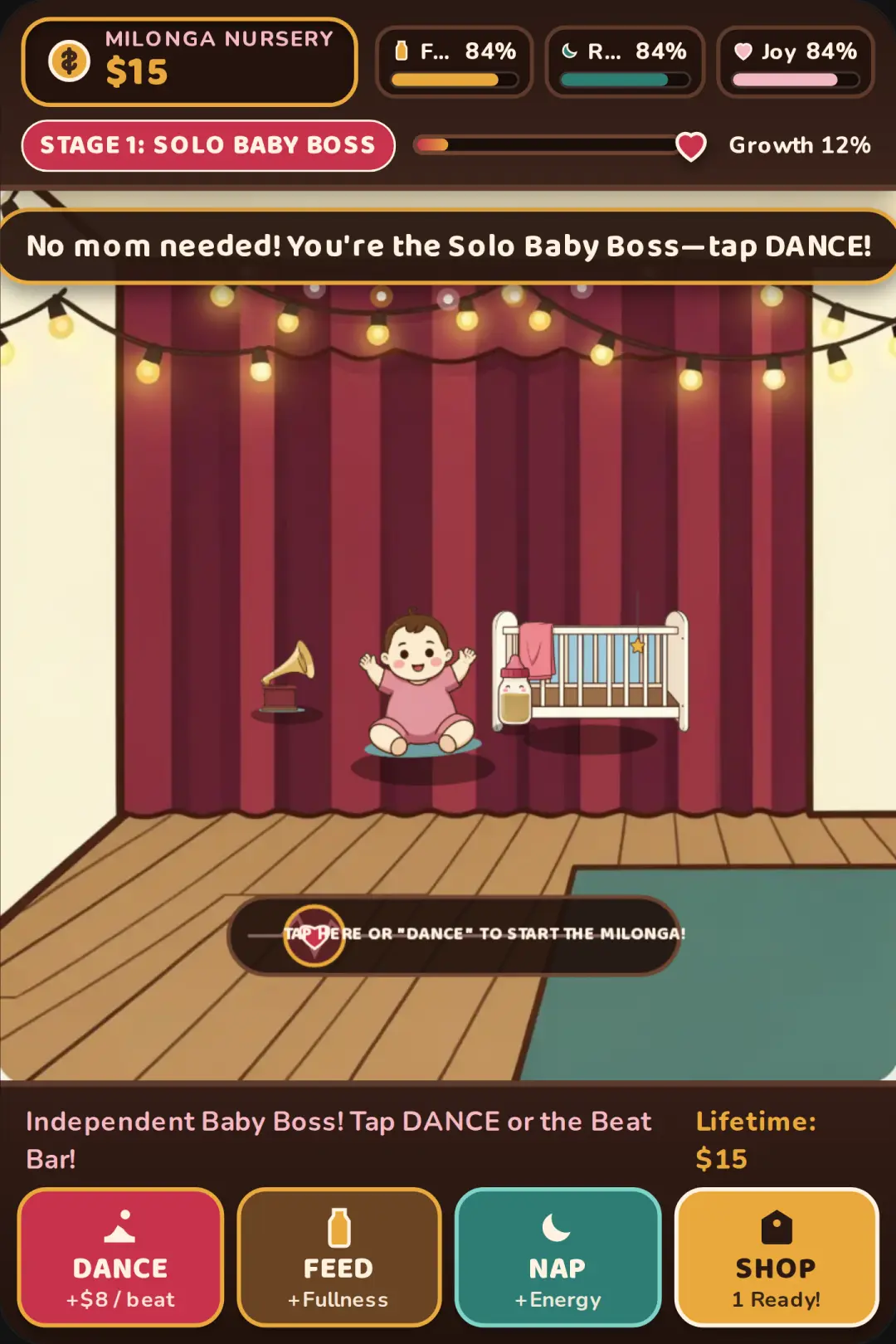Milonga Nursery cover