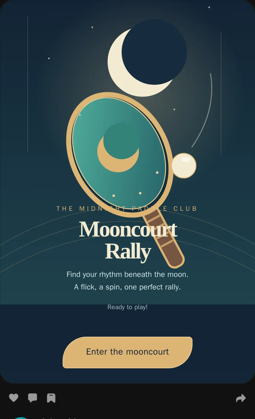 Moonlight Pingpang #sport#pingpang