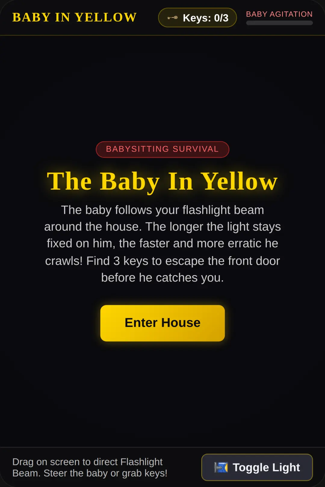 The Baby in Yellow: Escape cover