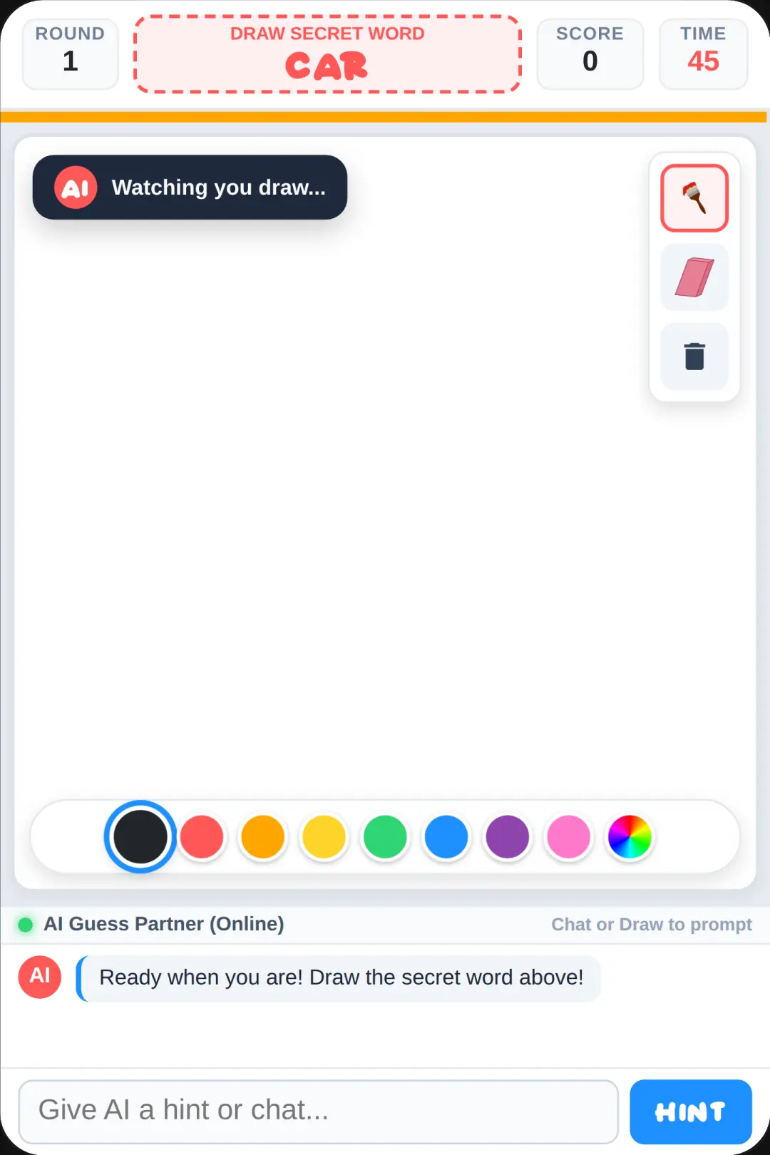 AI Sketch Guess & Chat cover