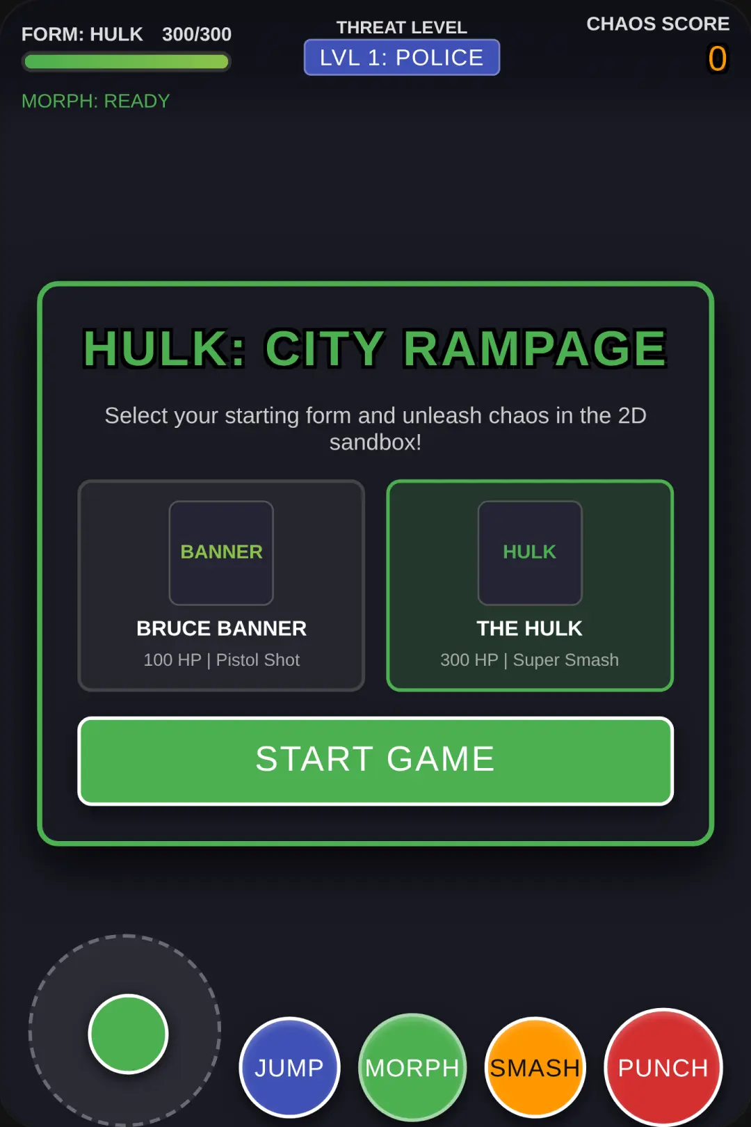 Hulk: City Sandbox Rampage cover