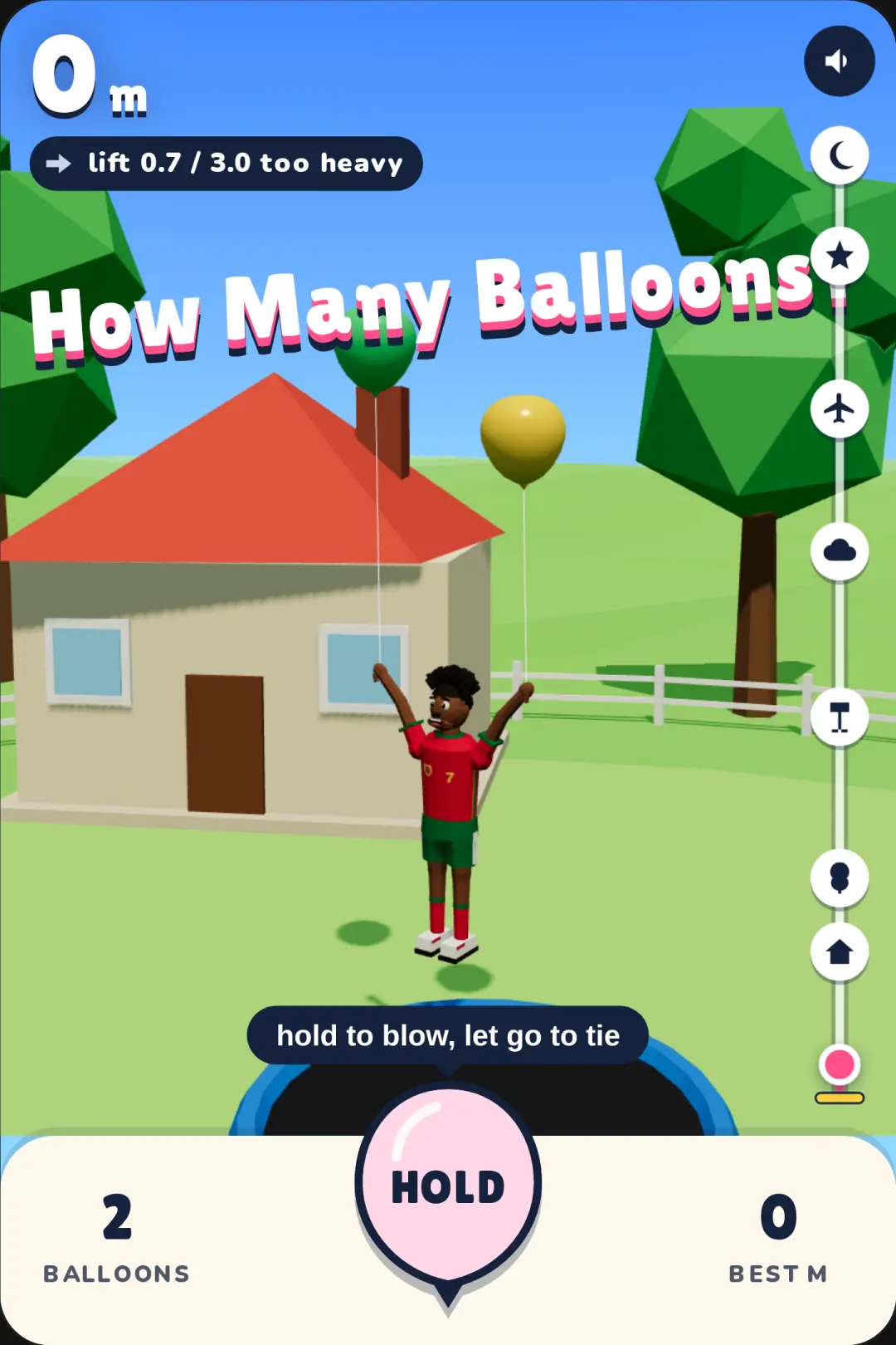 How Many Balloons? Speed Lift-Off