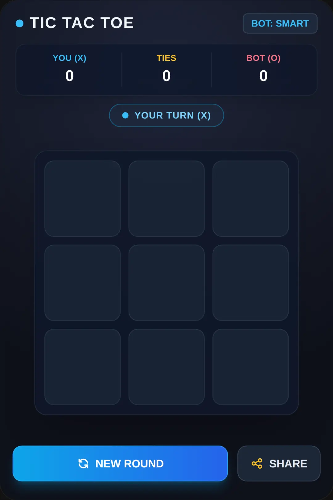 TIC TAC TOE cover