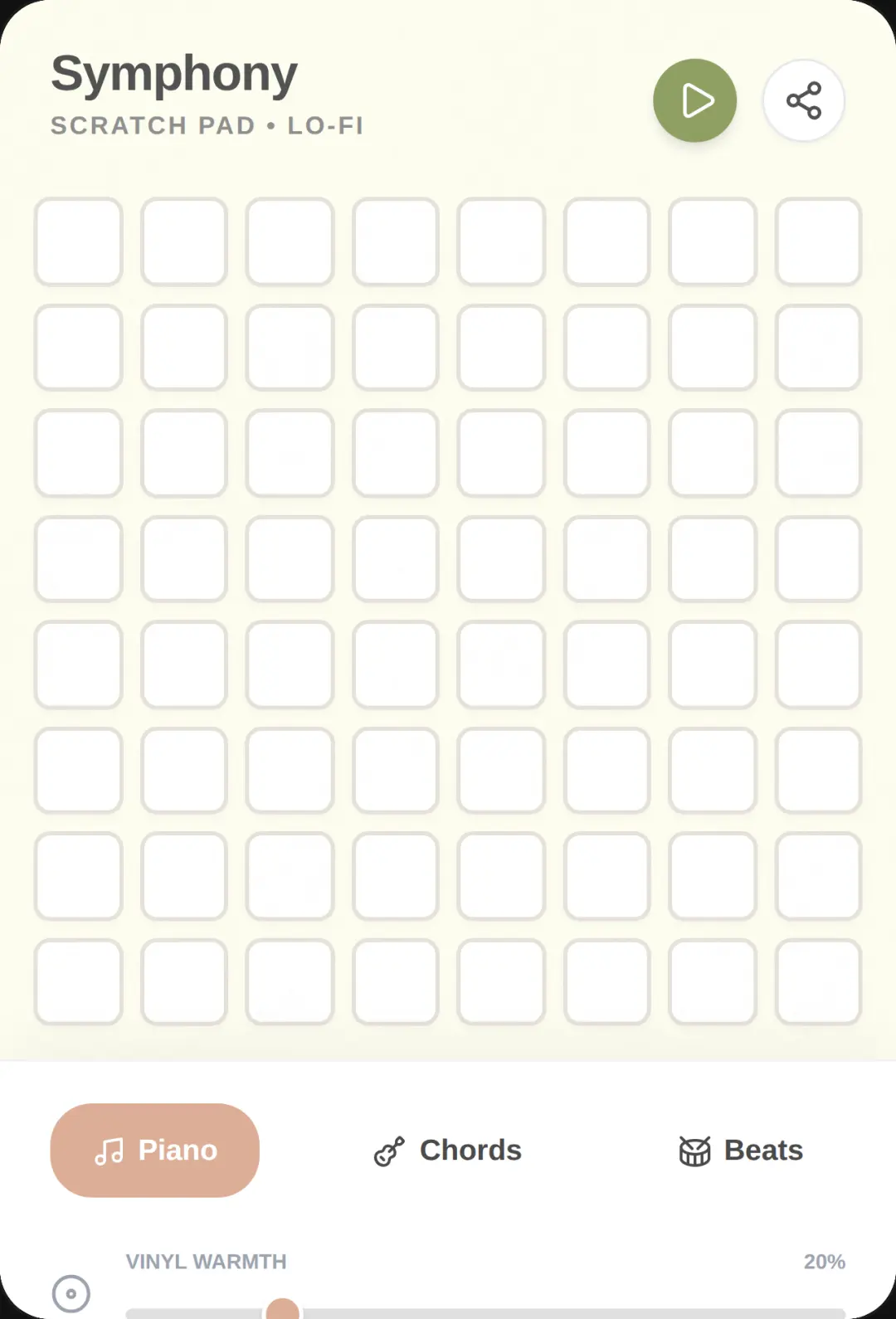 Lofi Symphony Scratch Pad cover