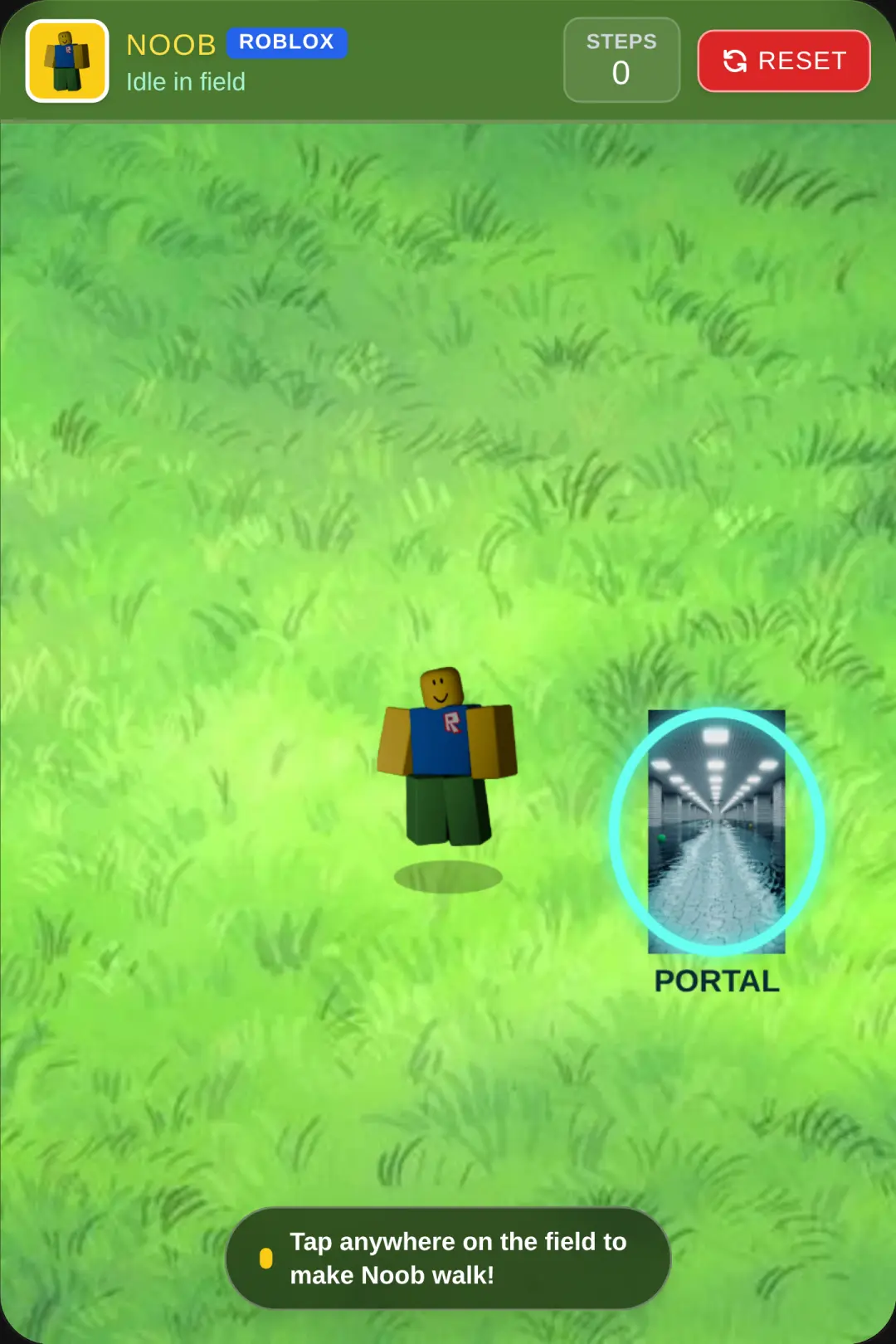 Roblox Noob Field Walk cover