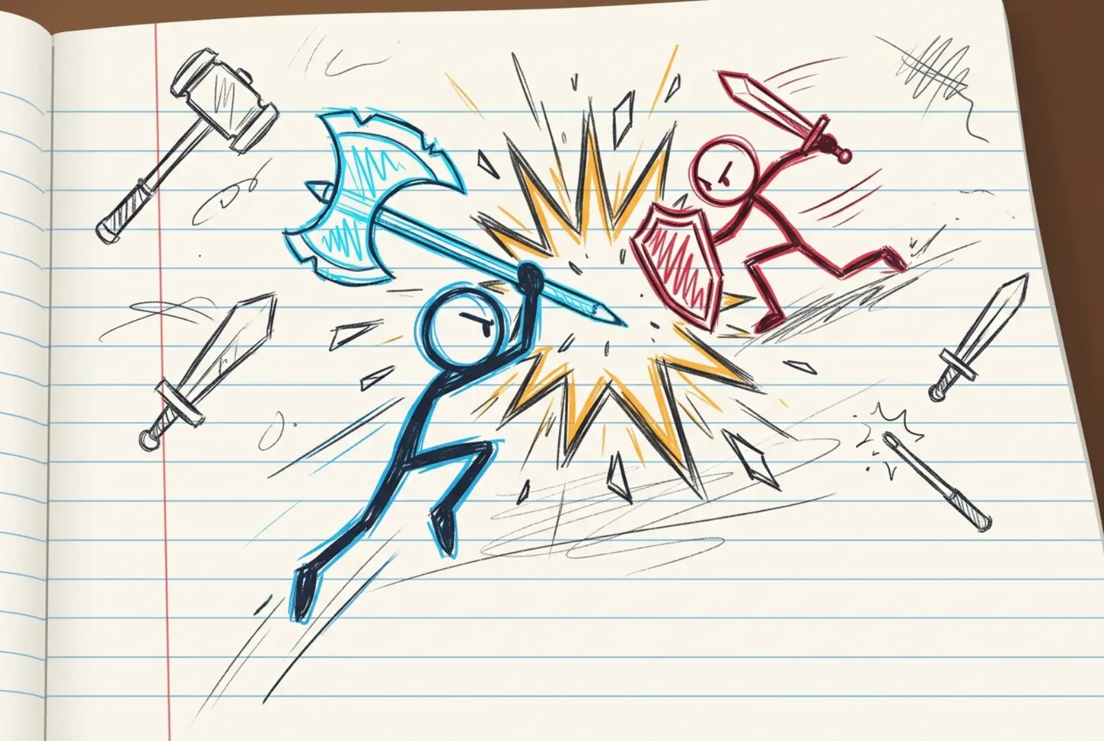 Stickman Doodle Fighter