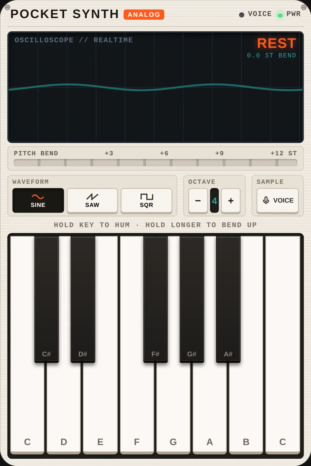 Pocket Synth cover