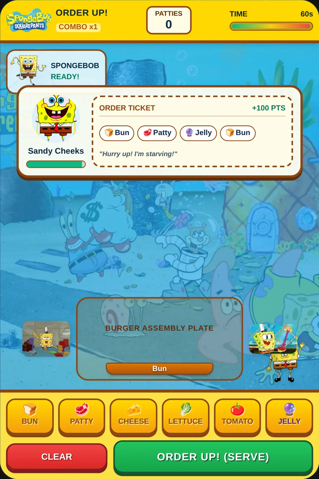 SpongeBob: Order Up Delivery cover