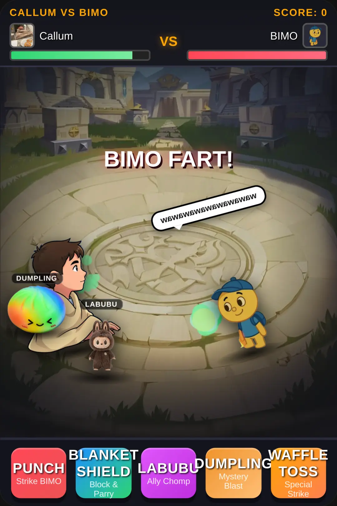 Fight BIMO - Callum Showdown cover