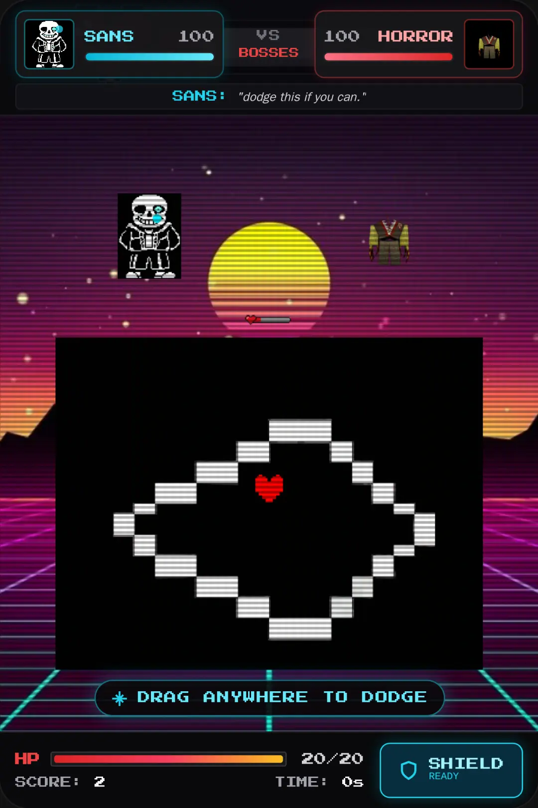 Sans & Roblox Horror Monster: Bullet Hell cover