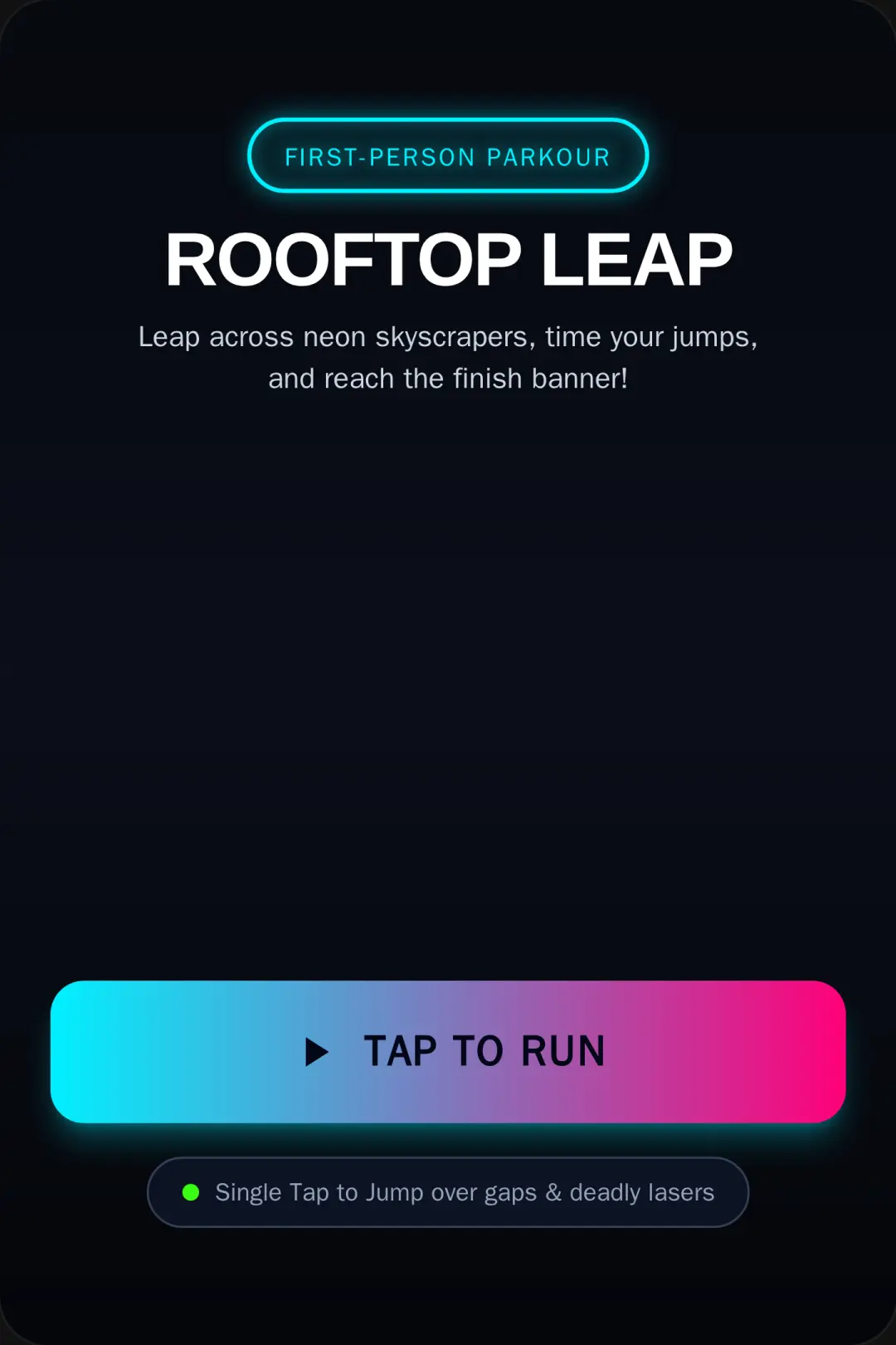 Neon Rooftop Parkour cover