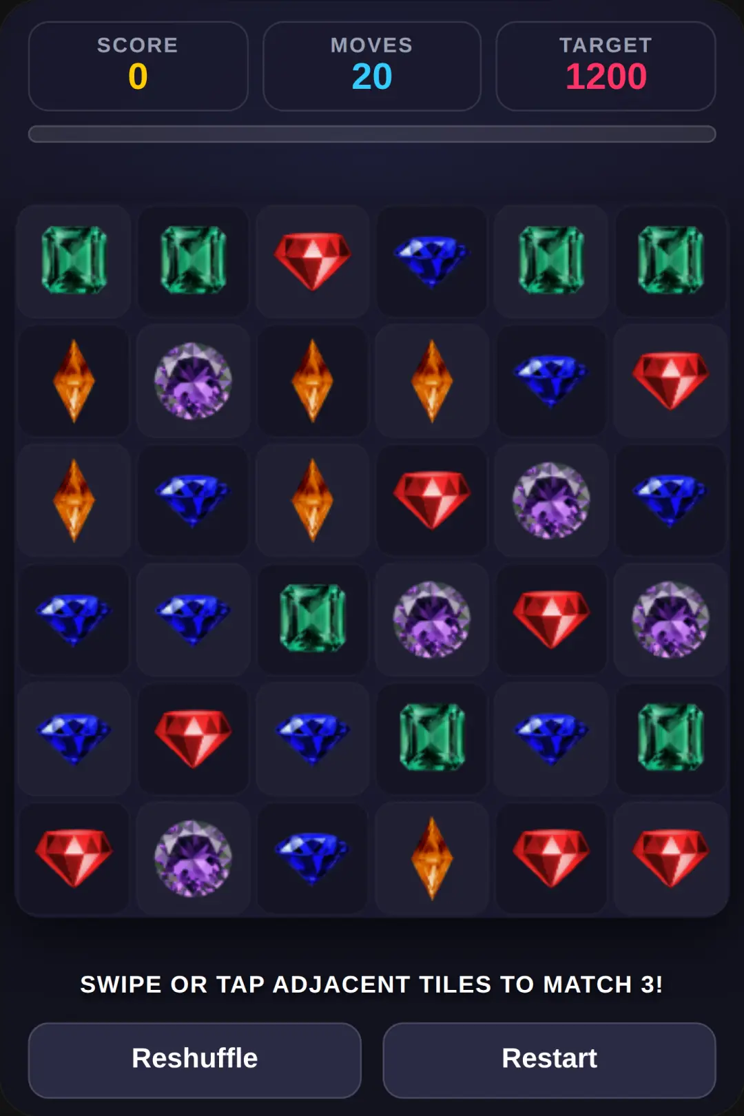 Gem Match Puzzle cover