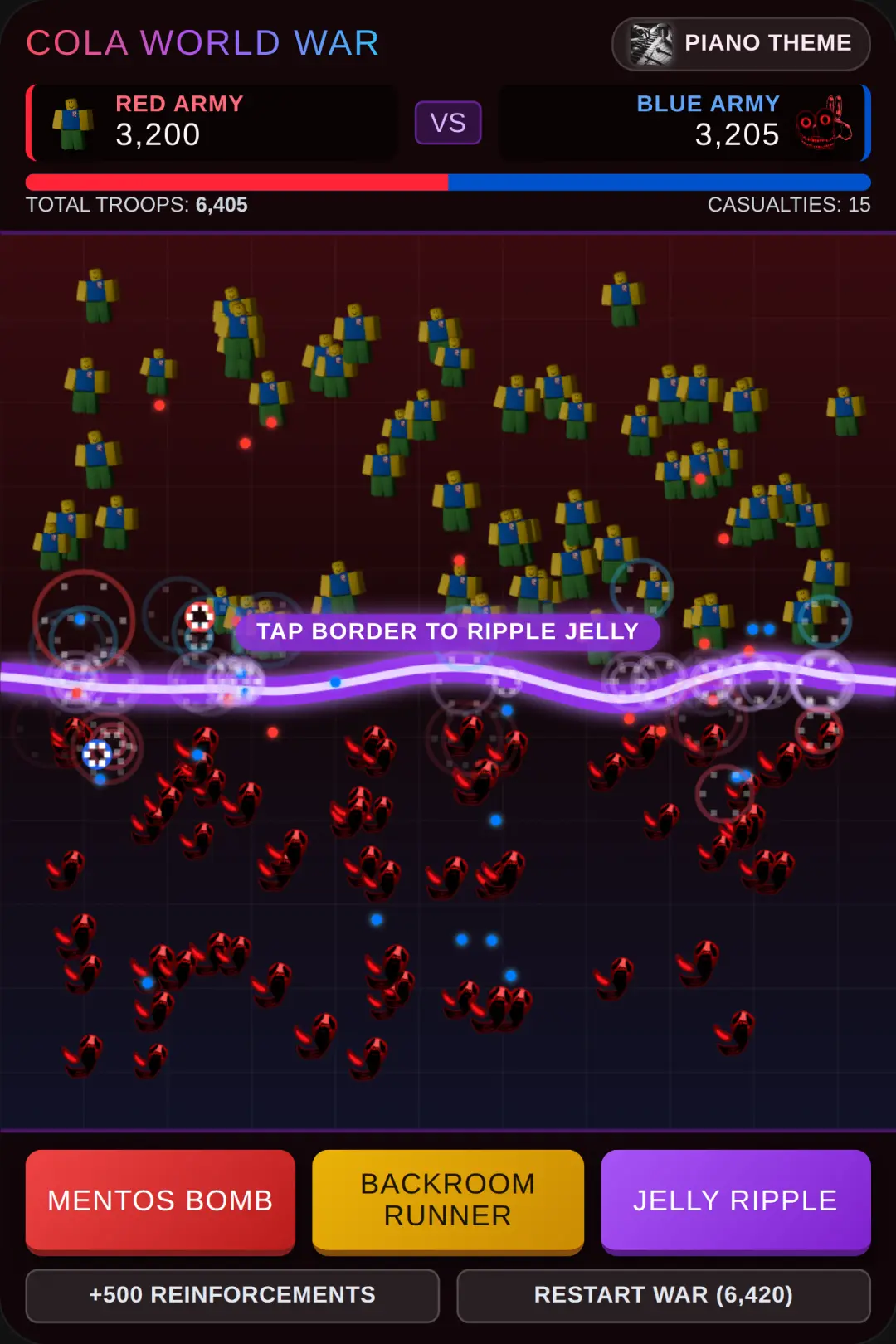 Cola World War: 6,420 Troops at the Jelly Border cover