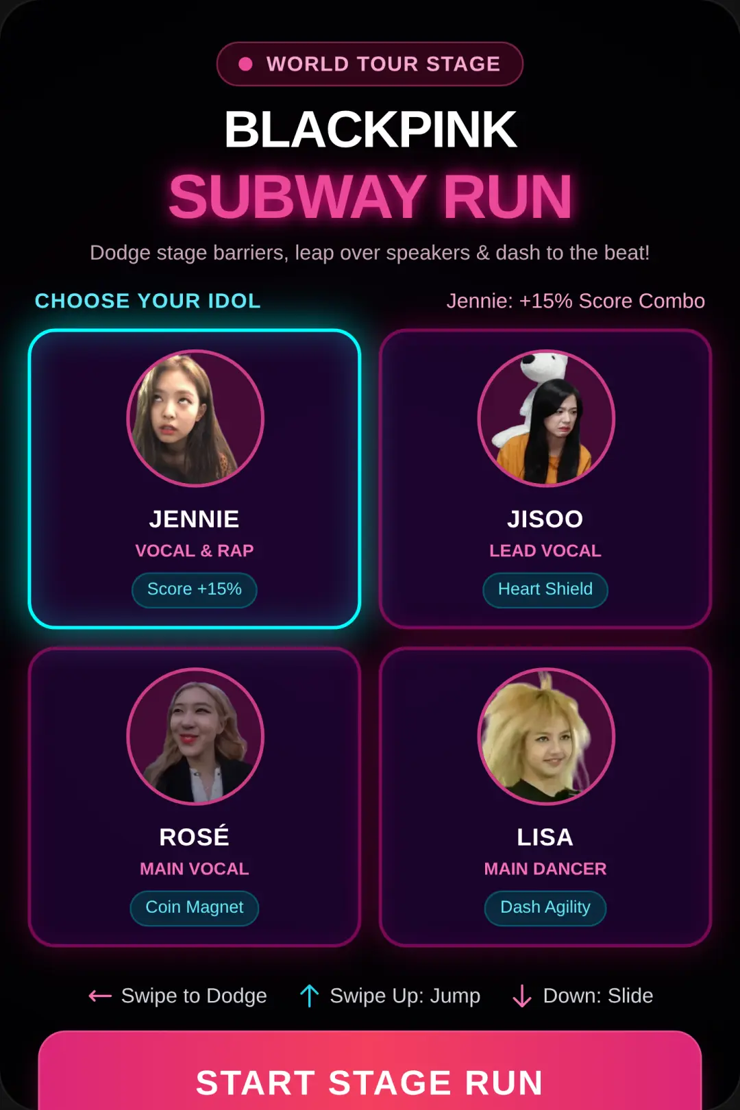 Blackpink Subway Run cover