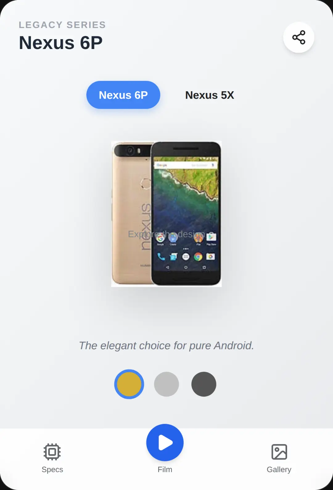 Nexus Legacy: Pure Android Showcase cover