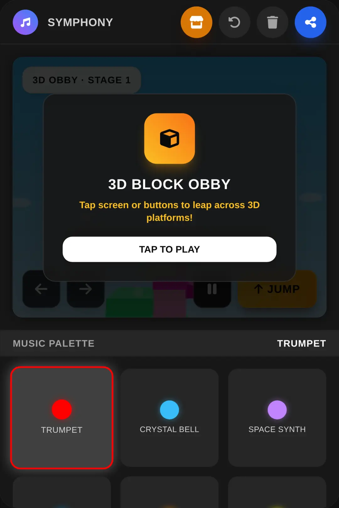 3D Block Obby - Symphony Sketchpad cover