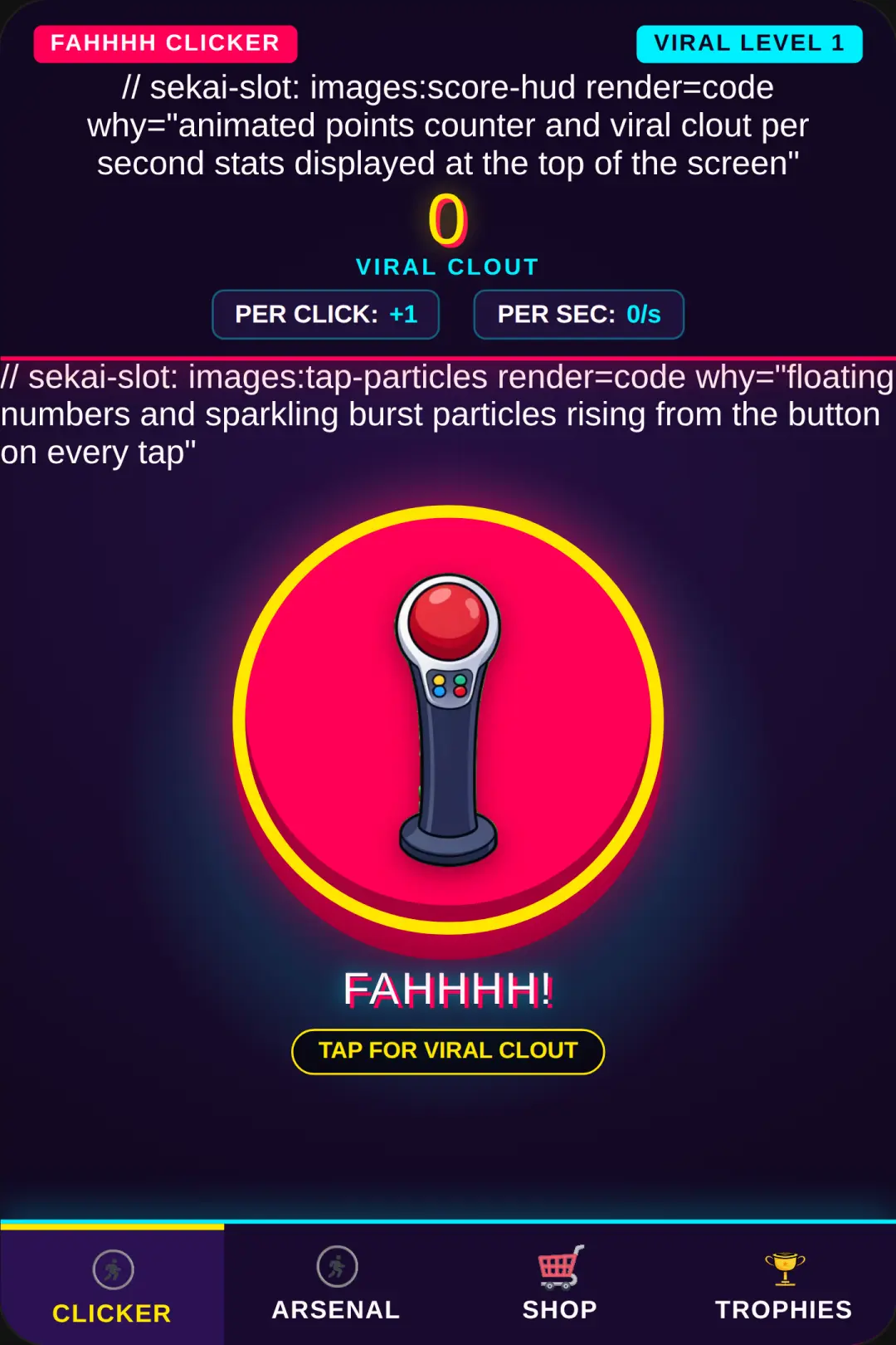 FAHHHH Meme Clicker cover
