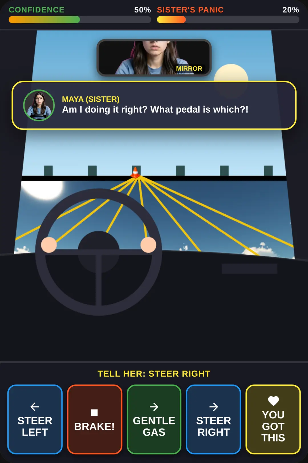 Driving Lesson: Sister's First Drive cover