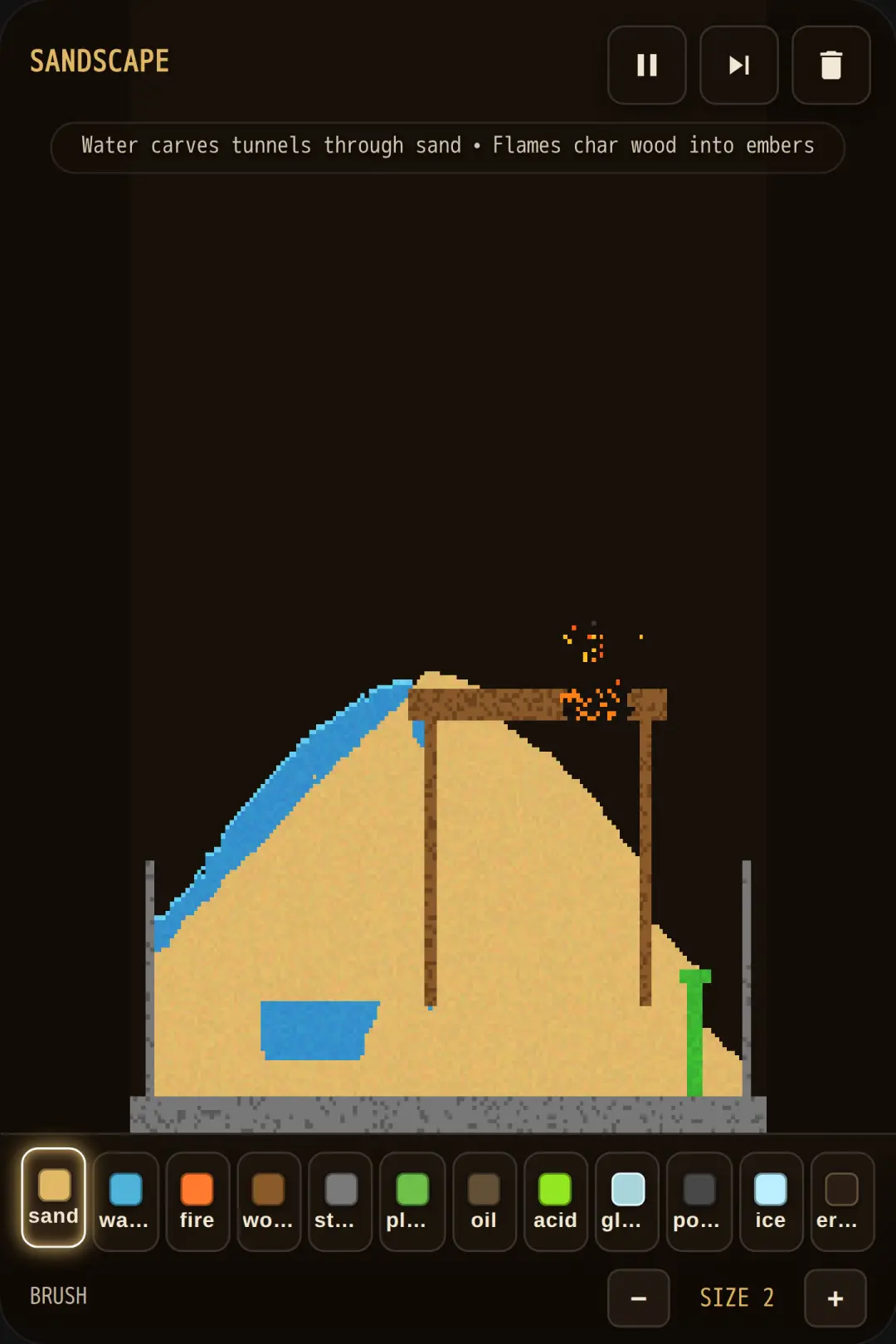 Sandscape cover
