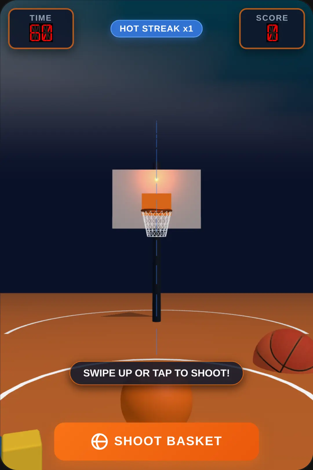 3D Basketball Shootout cover