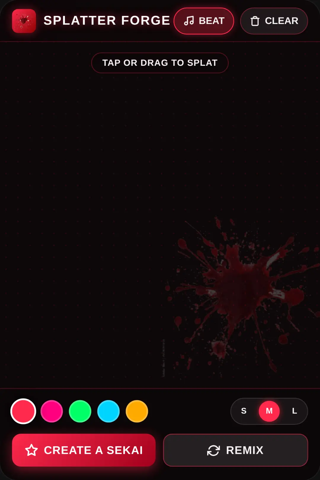 Splatter Forge cover