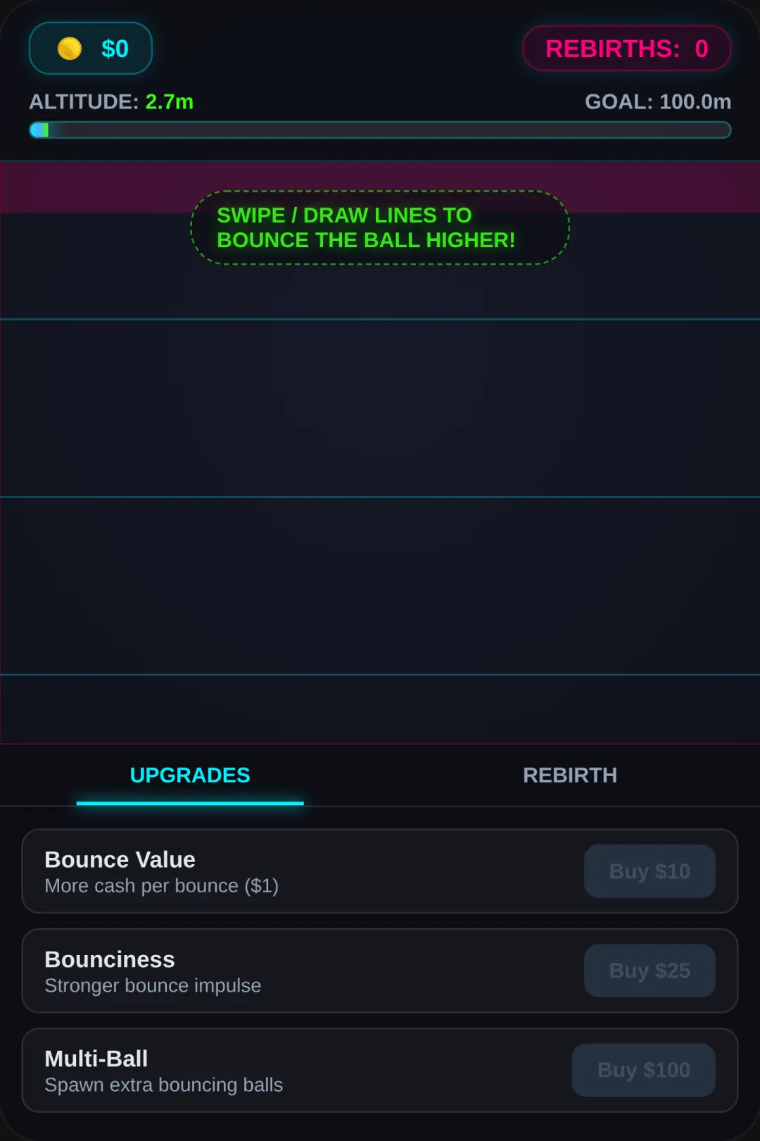 Bounce & Draw 100m Idle cover