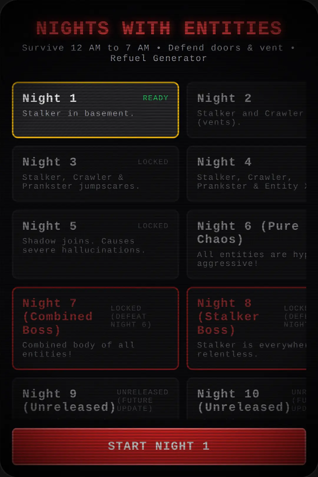 Nights with Entities cover