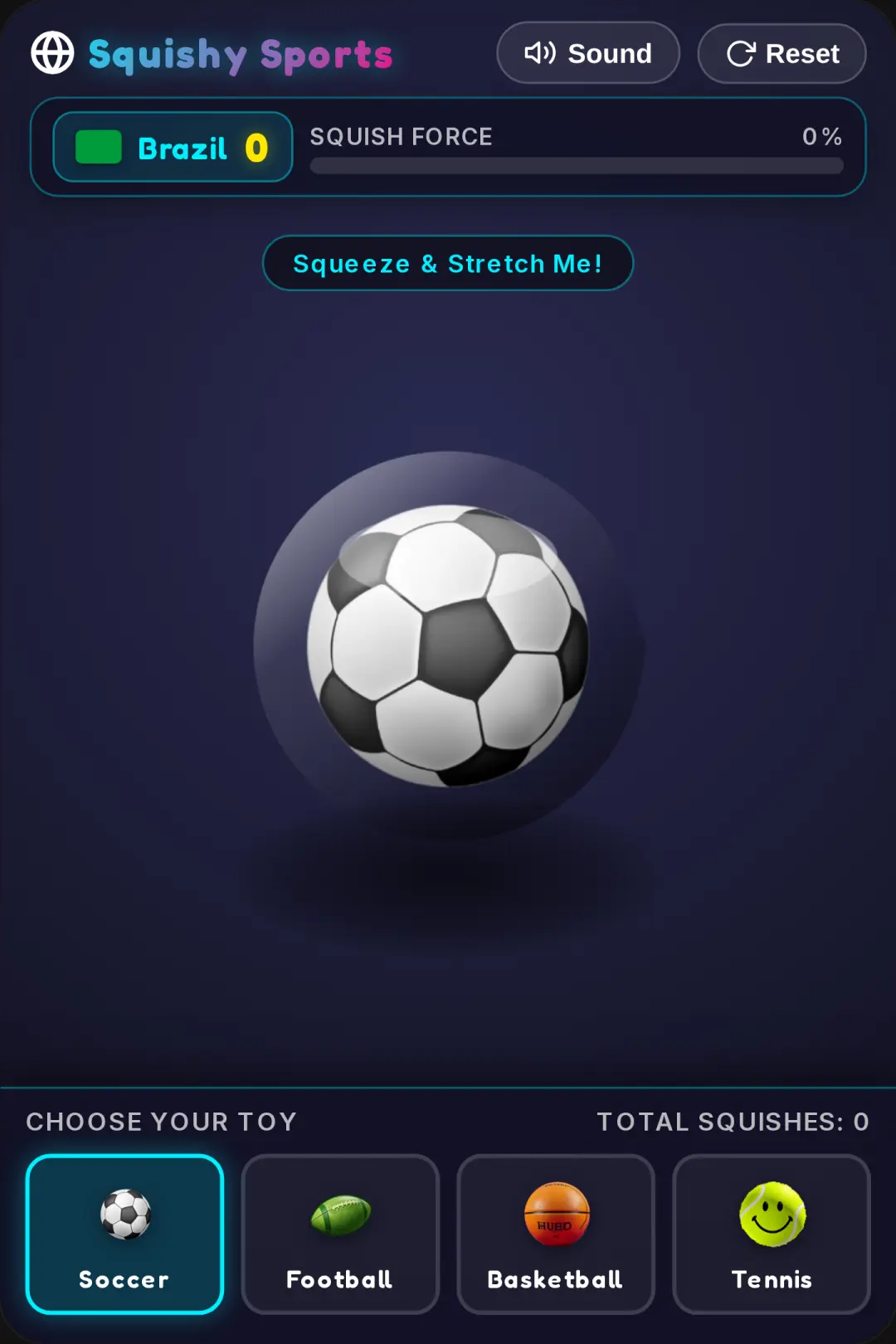 Squishy Sports - Relaxing Physics Toy cover