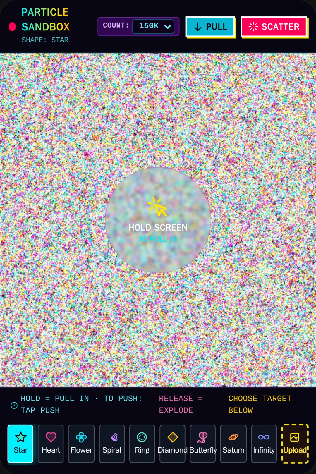 Neon Particle Sandbox cover