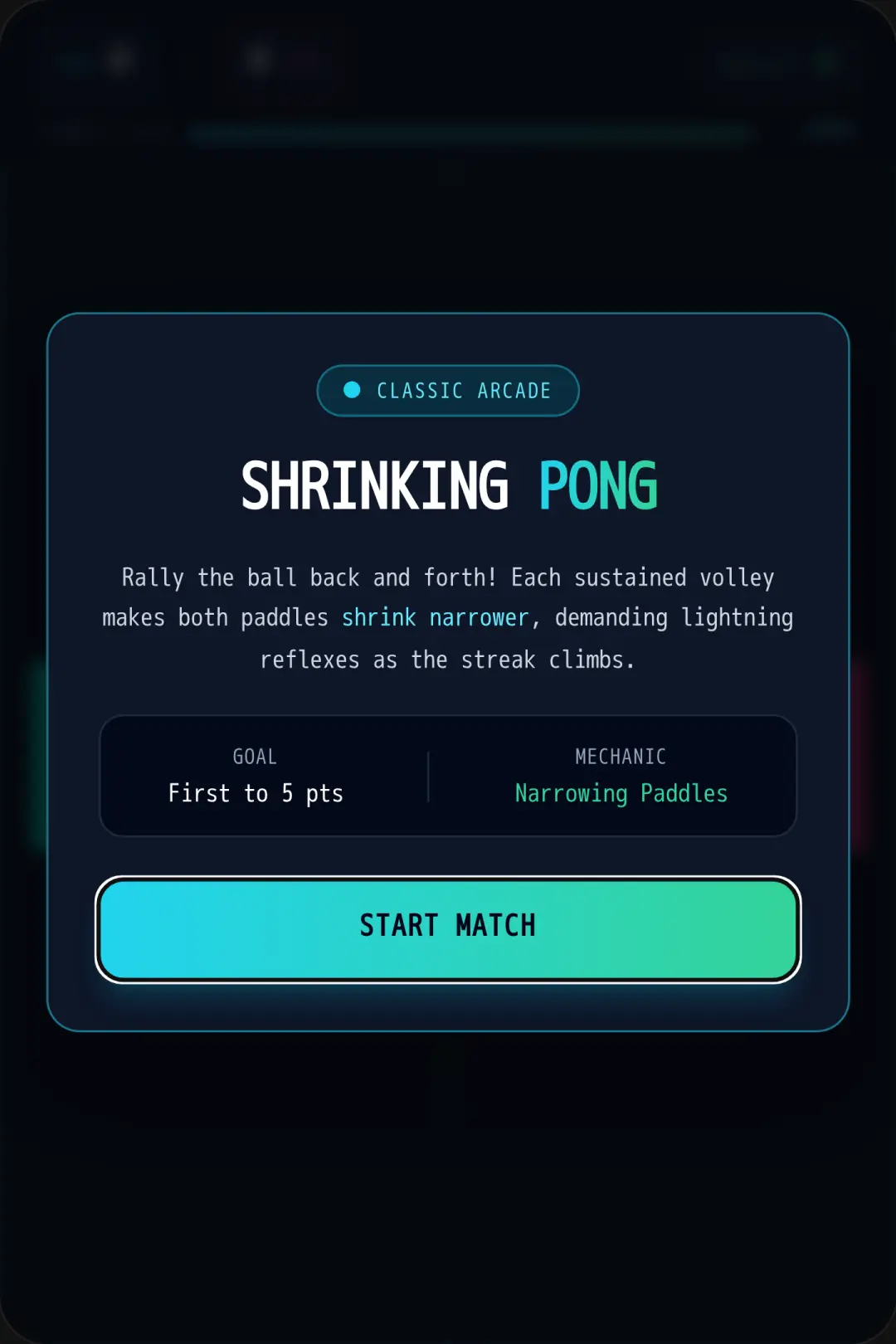Shrinking Pong cover