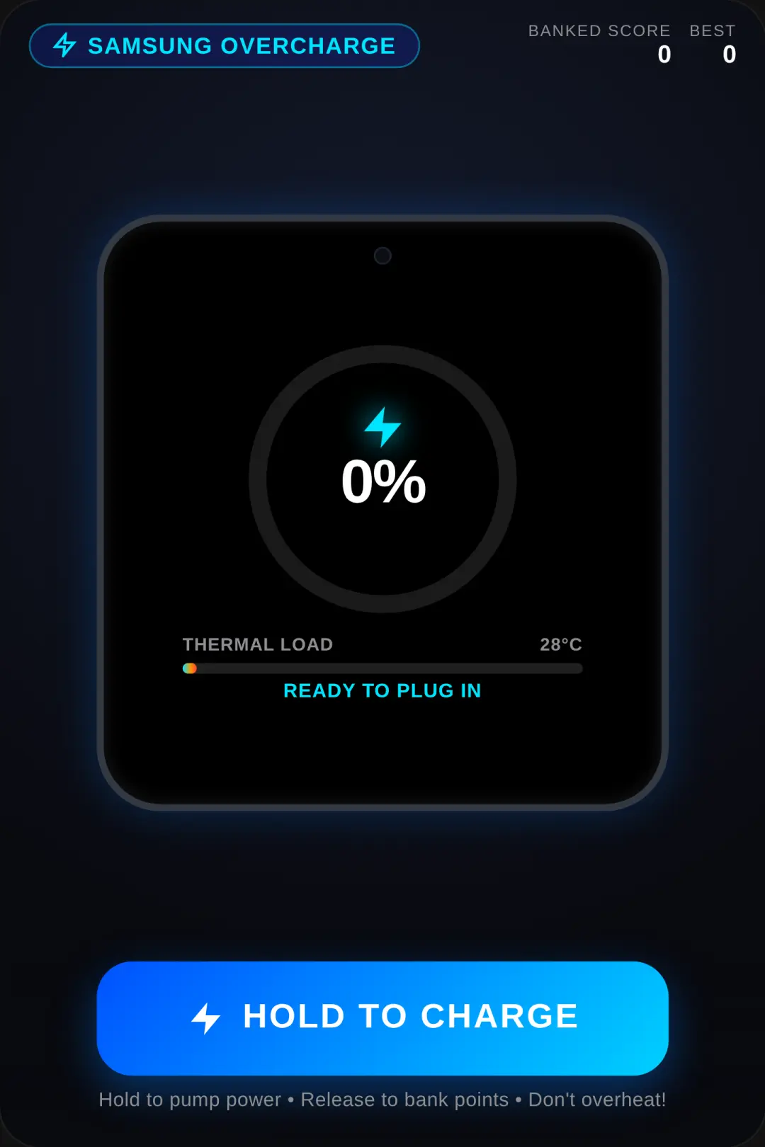 Overcharge: Samsung Phone cover