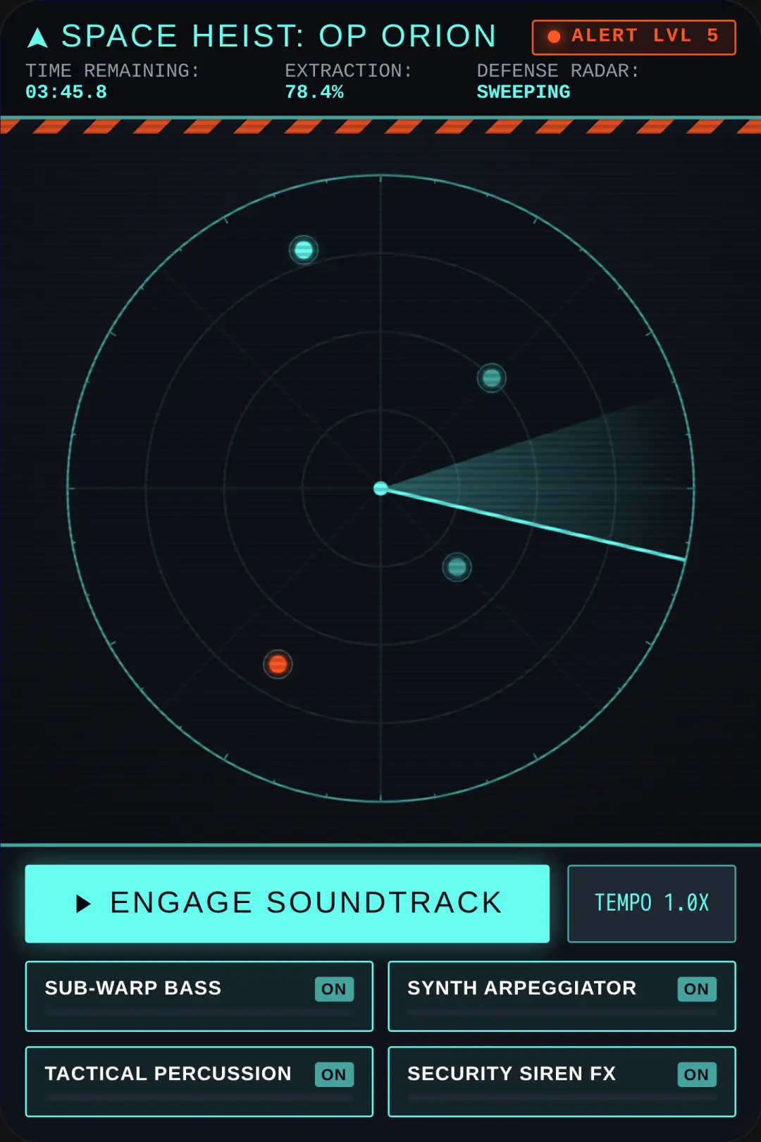 Space Heist: Tactical Audio Ops cover
