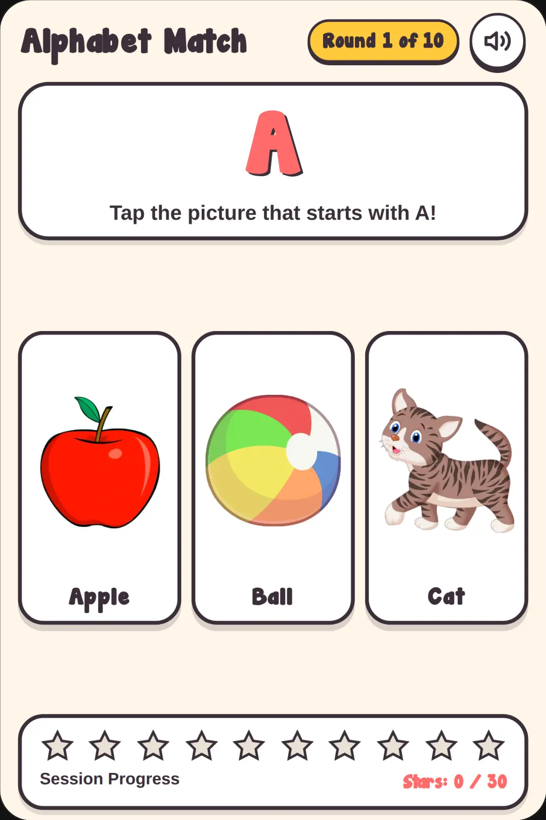 Alphabet Match cover