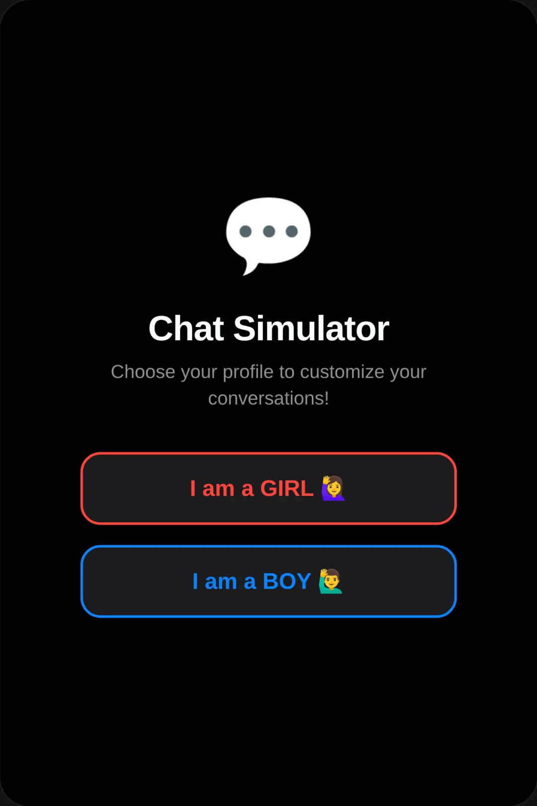 Chat Simulator cover