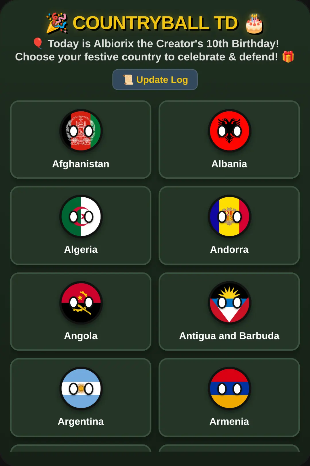 Countryball Tower Defense cover