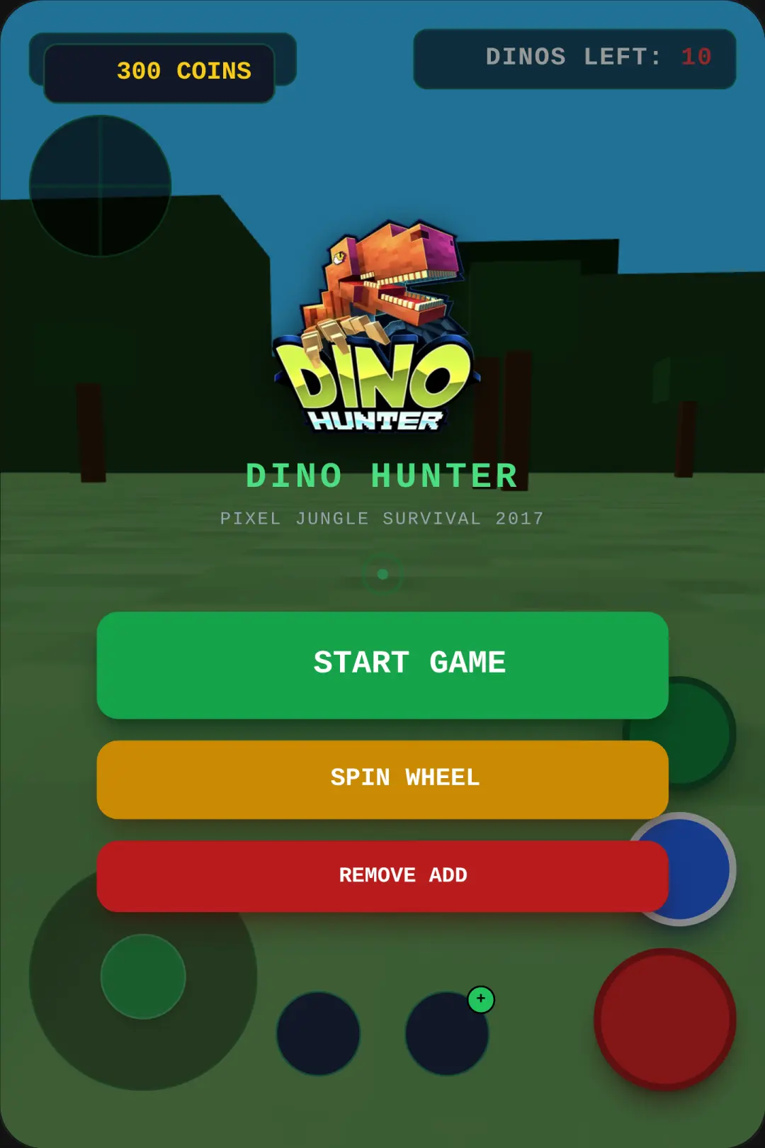 Dino Hunter: Pixel Jungle Survival cover