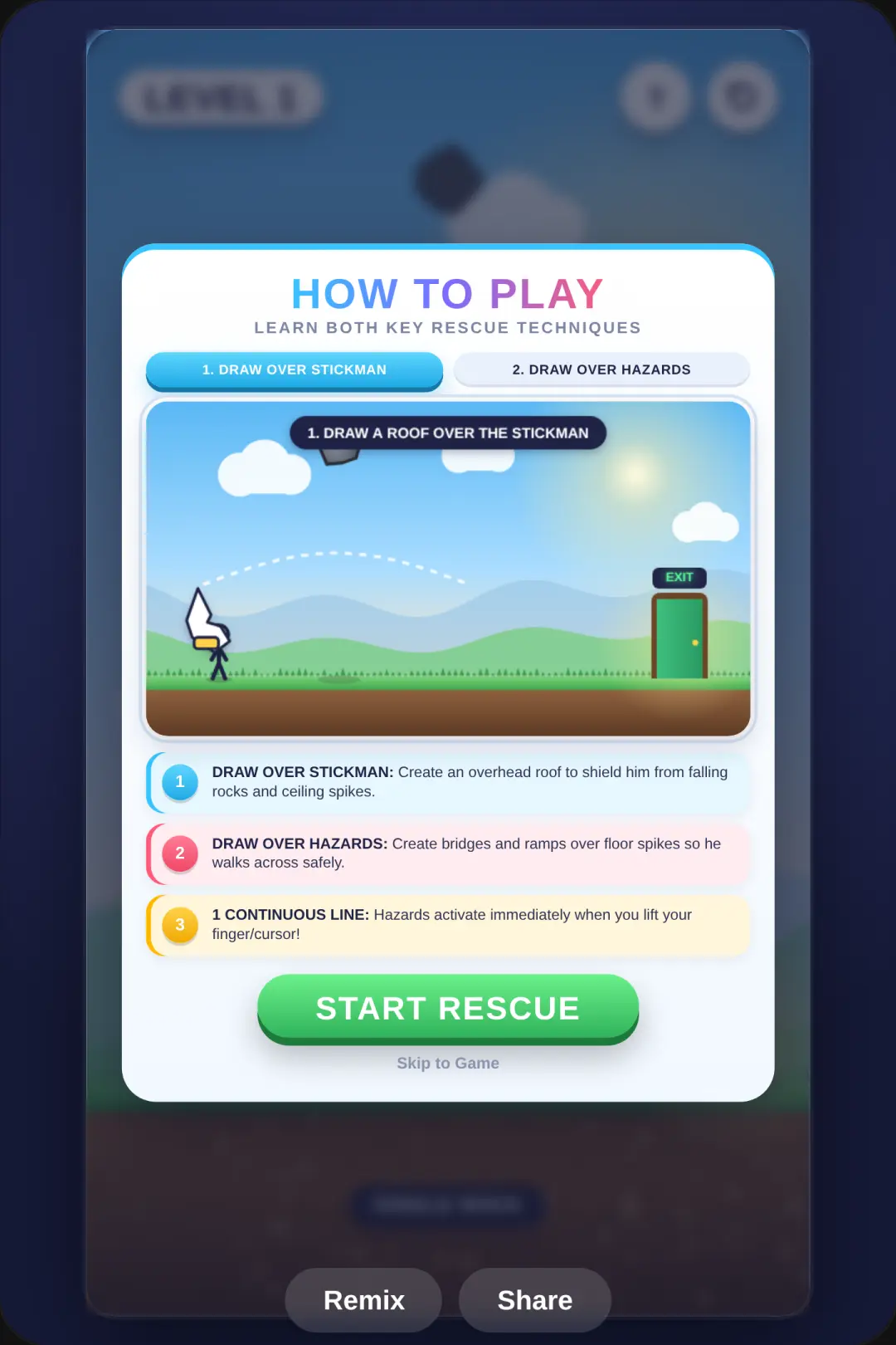 Stickman Draw Rescue cover