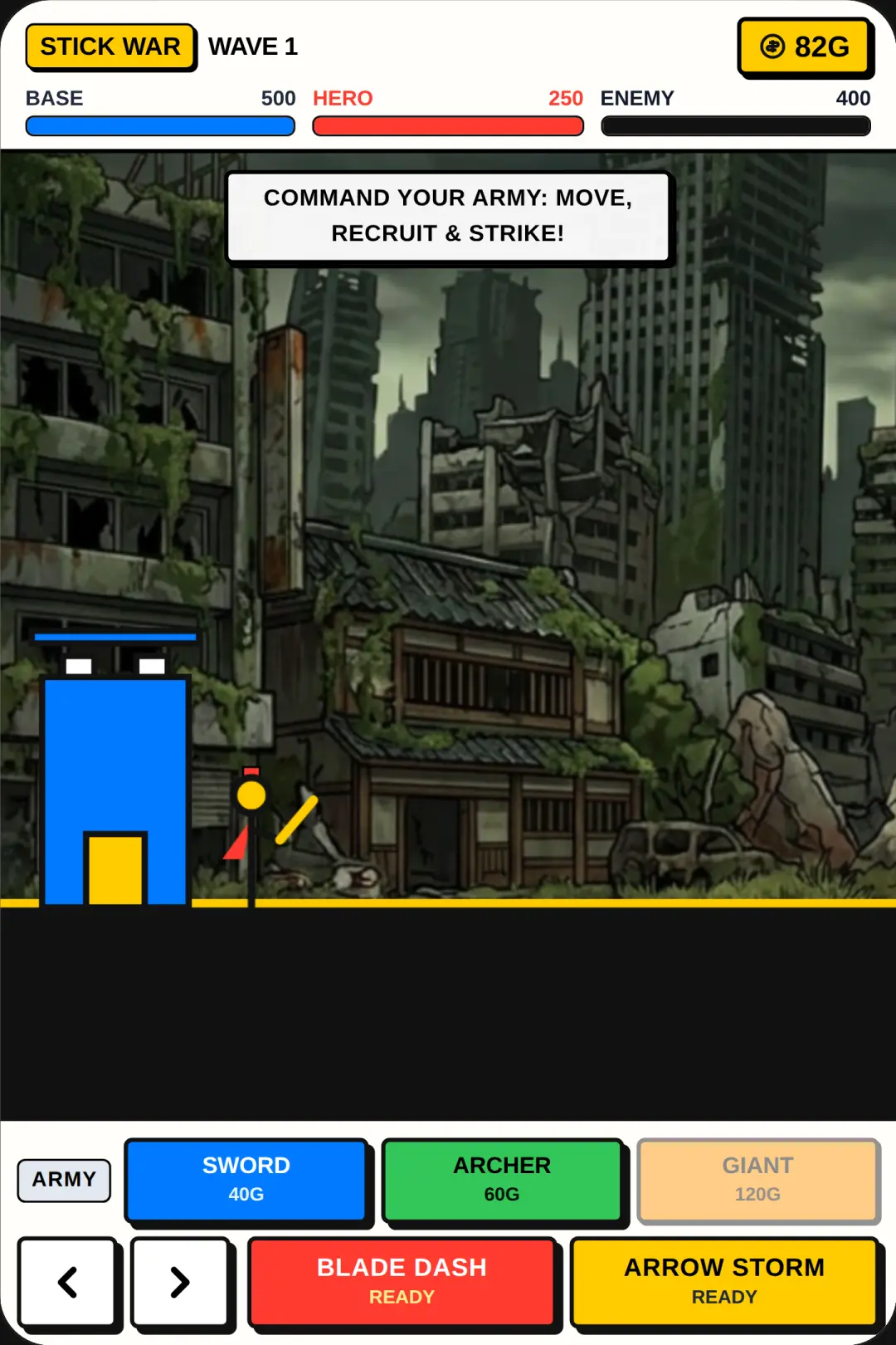 Stickman War: Battle Army cover