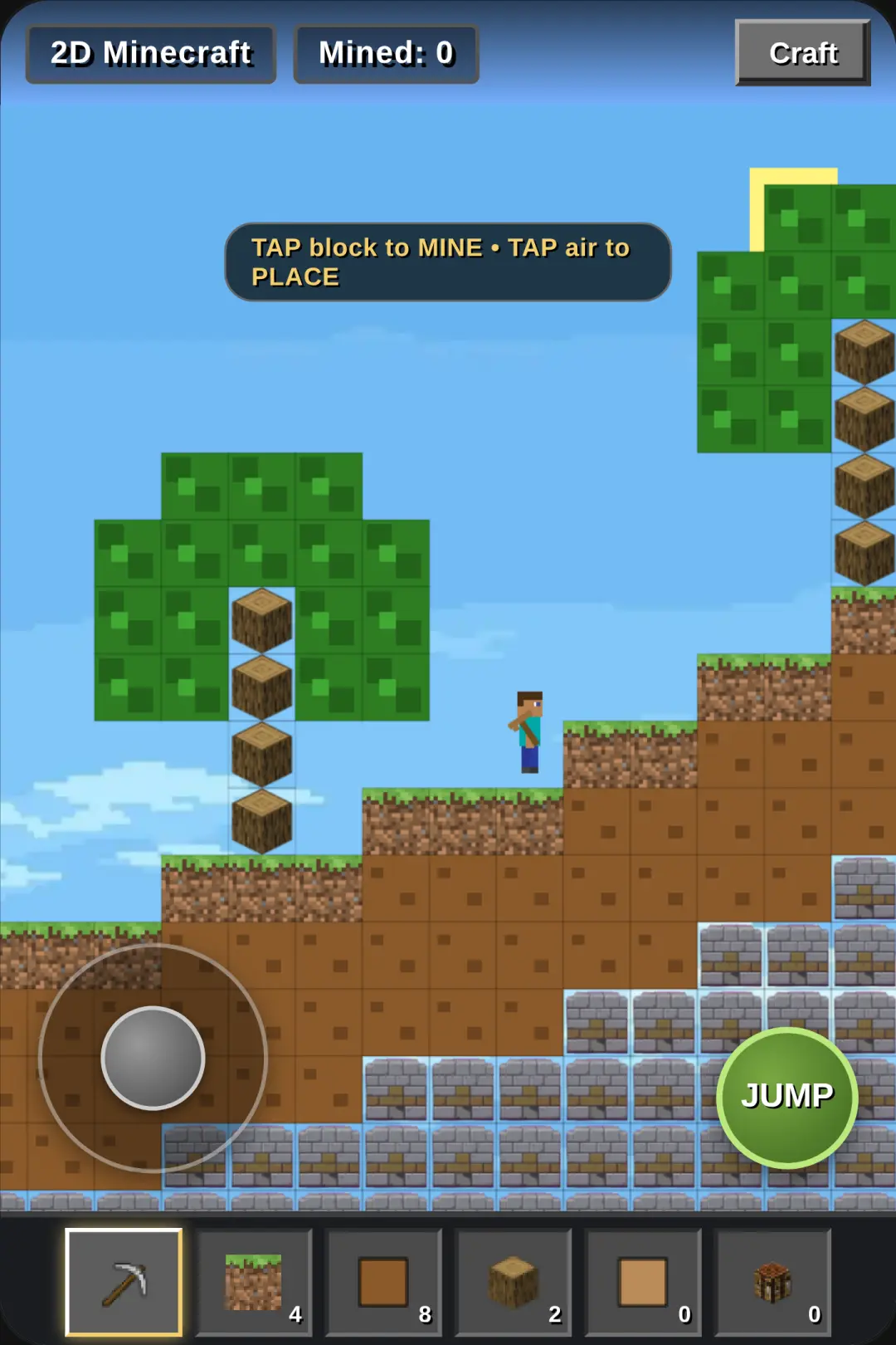 2D Minecraft cover