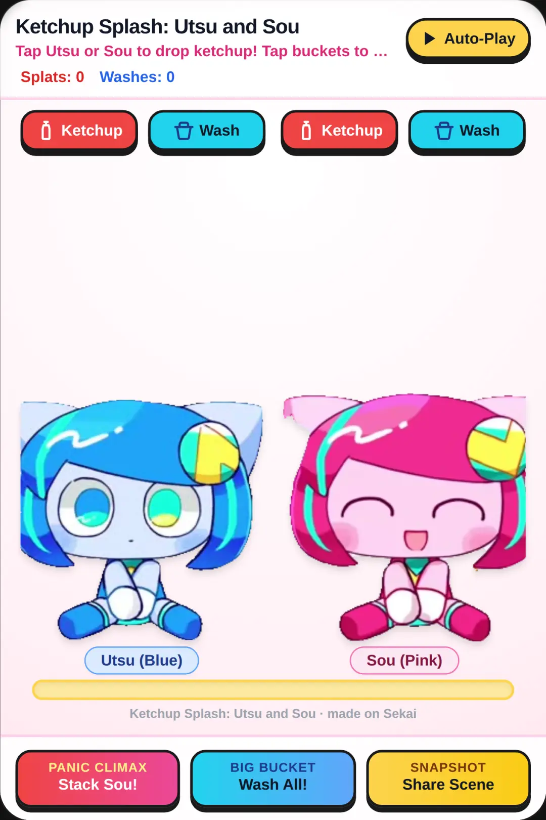 Ketchup Splash: Utsu and Sou cover