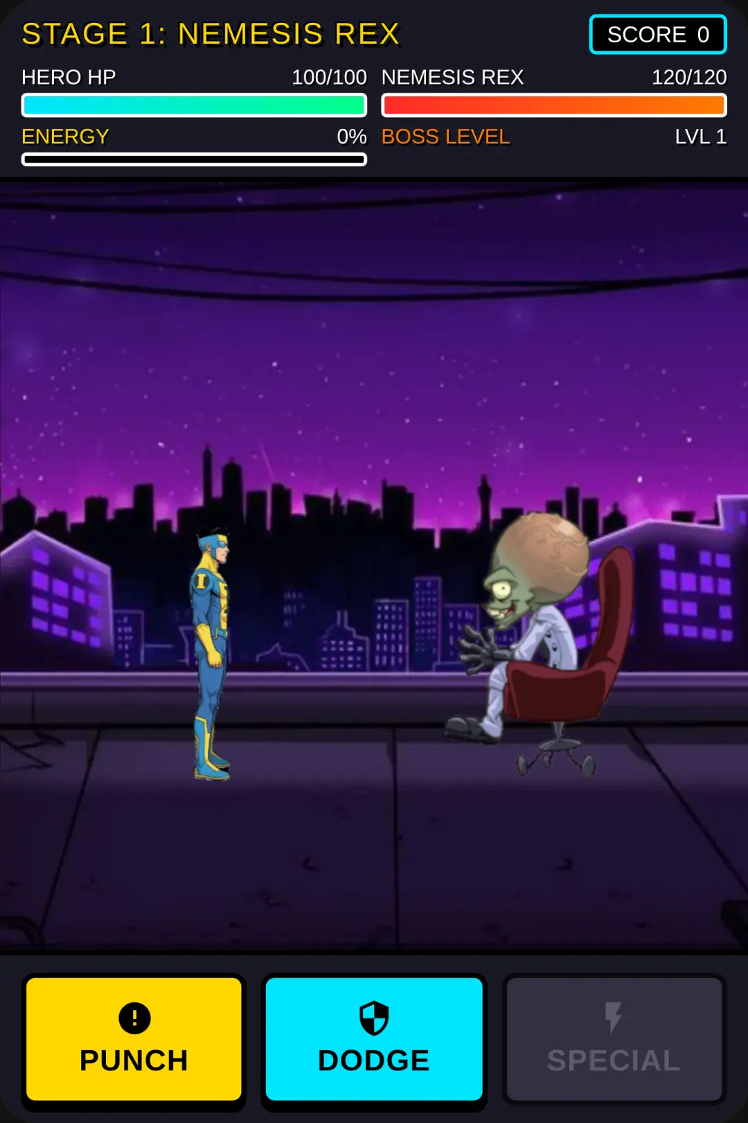 Superhero Battle Action cover