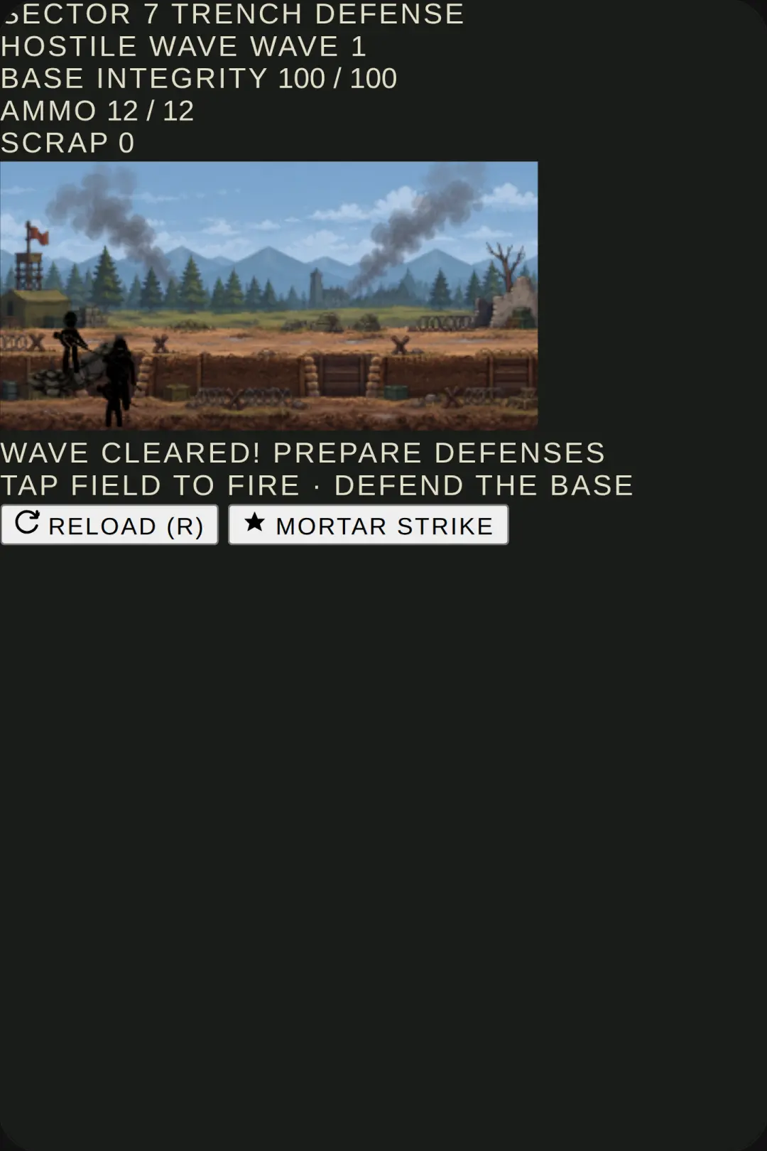 Trench Duty: Base Defense cover