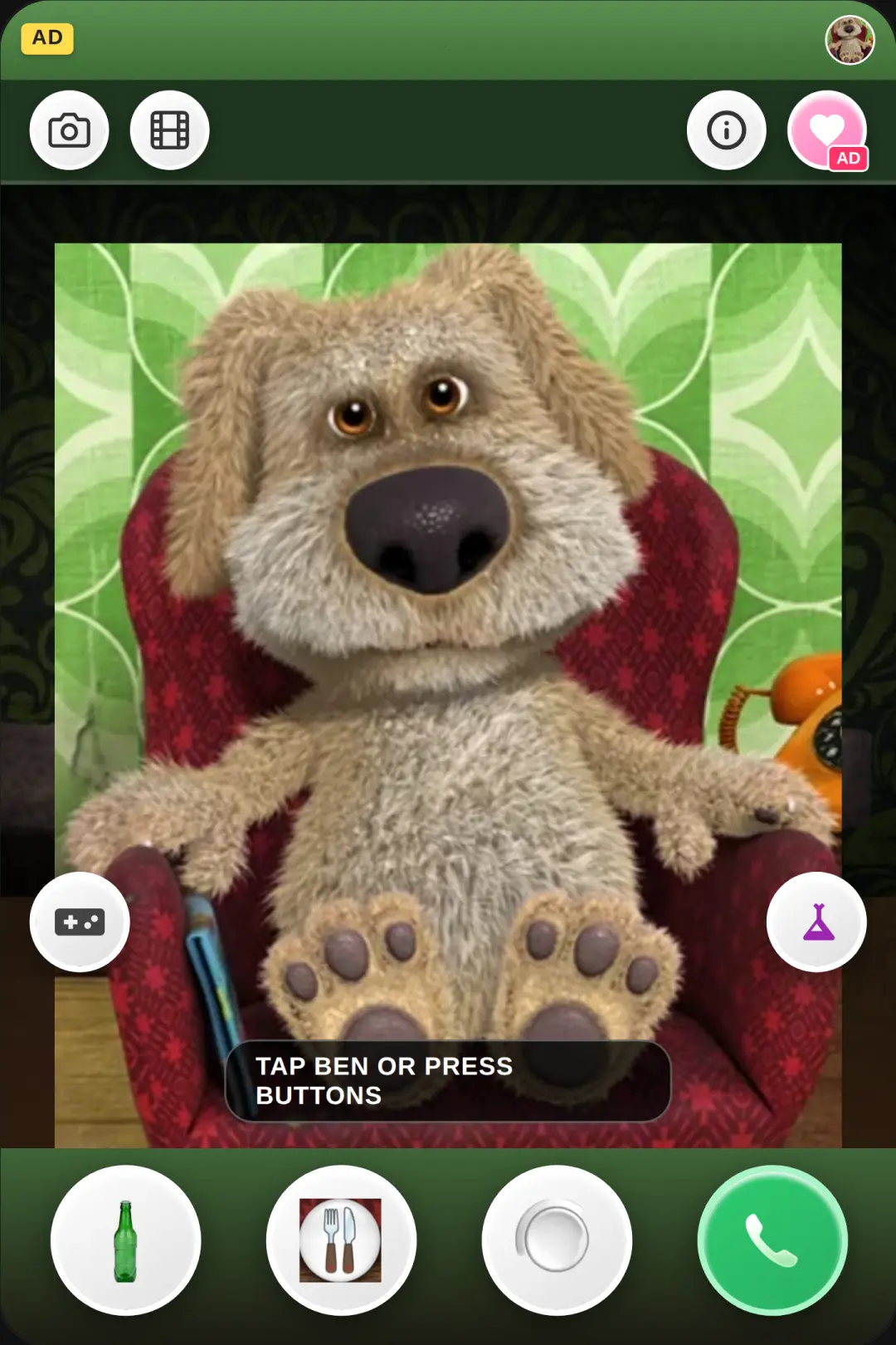 Talking ben cover