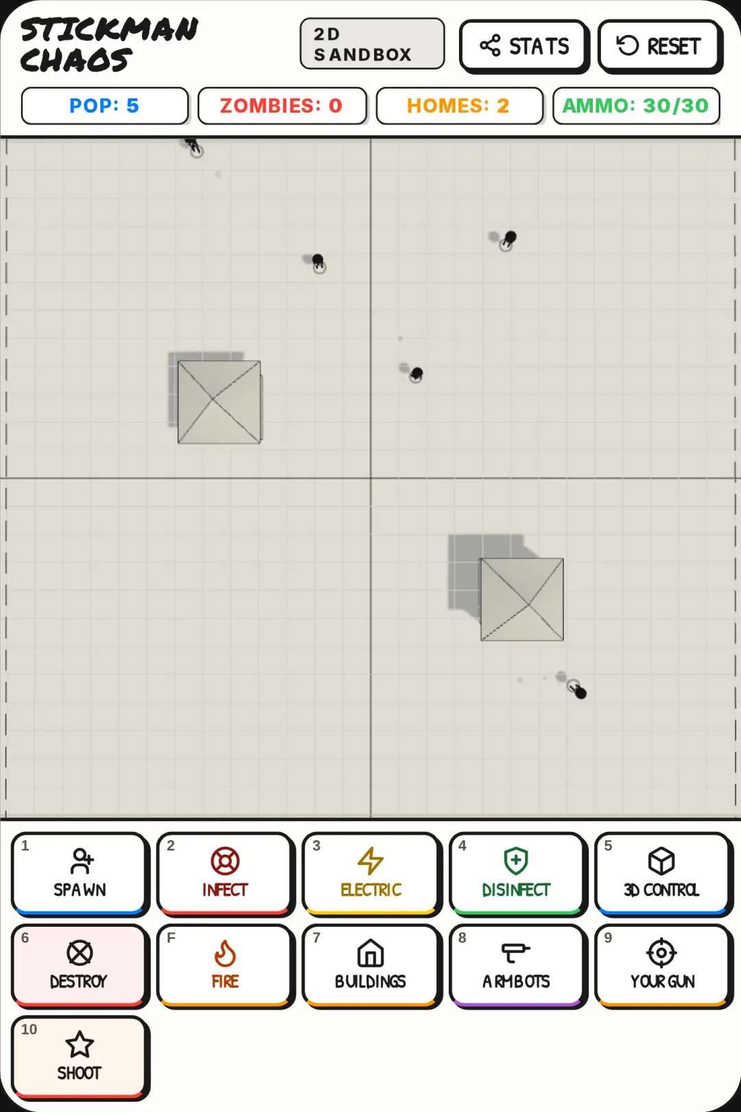 Stickman Chaos Sandbox cover