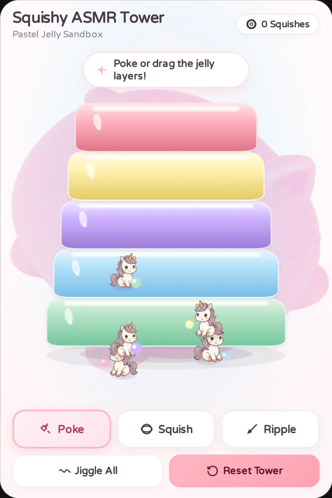 Squishy ASMR Tower cover