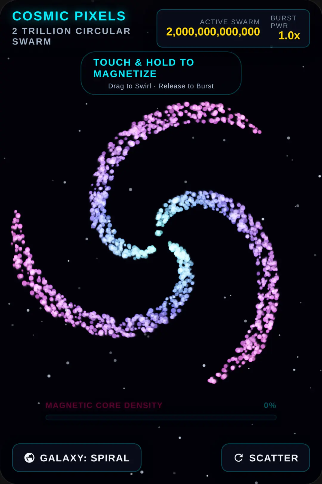 Cosmic Stardust: 2 Trillion Pixels cover